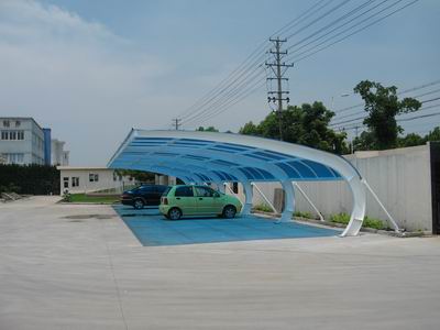 鋼結構車棚（異型式）